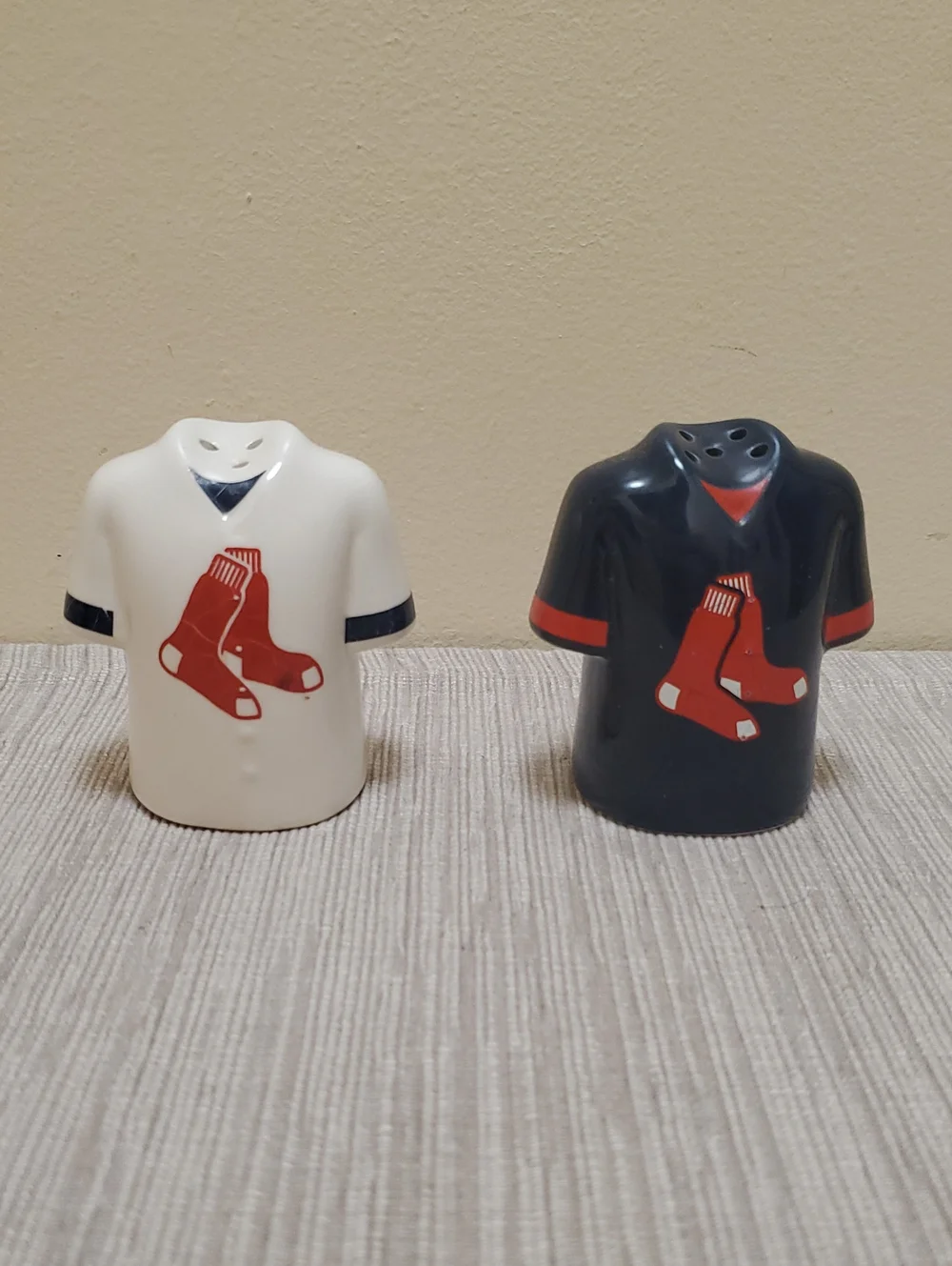 Boston Red Sox salt and pepper shaker